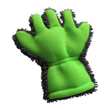 Maxbell Wash Mitts Premium for Car Cleaning Interior Exterior Green