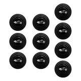Maxbell 10x Car Door Shock Absorber Gaskets Protector for Rvs Trucks Suvs