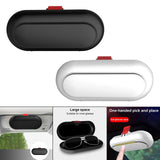 Maxbell Universal Car Glasses Case Automotive Accessories Sun Visor Black