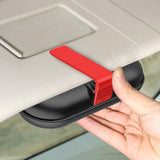 Maxbell Universal Car Glasses Case Automotive Accessories Sun Visor Black