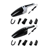 Maxbell Wired Car Vacuum Cleaner Corded Wet and Dry Use Auto Accessories Small Black