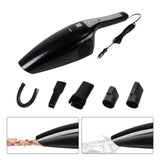 Maxbell Wired Car Vacuum Cleaner Corded Wet and Dry Use Auto Accessories Small Black