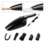 Maxbell Wired Car Vacuum Cleaner Corded Wet and Dry Use Auto Accessories Small Black