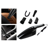 Maxbell Wired Car Vacuum Cleaner Corded Wet and Dry Use Auto Accessories Small Black