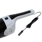 Maxbell Wired Car Vacuum Cleaner Corded Wet and Dry Use Auto Accessories Small White