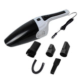 Maxbell Wired Car Vacuum Cleaner Corded Wet and Dry Use Auto Accessories Small White