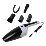 Maxbell Wired Car Vacuum Cleaner Corded Wet and Dry Use Auto Accessories Small White