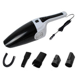 Maxbell Wired Car Vacuum Cleaner Corded Wet and Dry Use Auto Accessories Small White