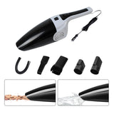 Maxbell Wired Car Vacuum Cleaner Corded Wet and Dry Use Auto Accessories Small White