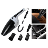 Maxbell Wired Car Vacuum Cleaner Corded Wet and Dry Use Auto Accessories Small White