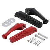 Maxbell 1 Pair Motorcycle Footrests CNC Aluminum Motorbike Durable for ct200U Black