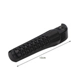 Maxbell 1 Pair Motorcycle Footrests CNC Aluminum Motorbike Durable for ct200U Black