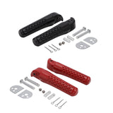 Maxbell 1 Pair Motorcycle Footrests CNC Aluminum Motorbike Durable for ct200U Black