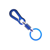 Maxbell Fashion Car Keyrings Men metal Decoration Waist Belt Buckle Pendant Dark blue