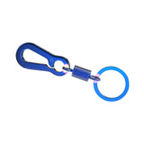 Maxbell Fashion Car Keyrings Men metal Decoration Waist Belt Buckle Pendant Dark blue