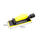 Maxbell hand Sanding Block Lightweight for Car Maintenance Wall Grinding Flat