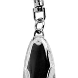 Maxbell Anti Static Key Chain Human Body Car Static Releaser for Daily Use Black
