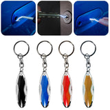 Maxbell Anti Static Key Chain Human Body Car Static Releaser for Daily Use Black