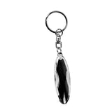 Maxbell Anti Static Key Chain Human Body Car Static Releaser for Daily Use Black
