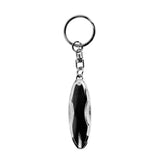 Maxbell Anti Static Key Chain Human Body Car Static Releaser for Daily Use Black