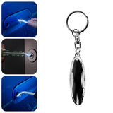 Maxbell Anti Static Key Chain Human Body Car Static Releaser for Daily Use Black