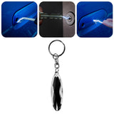 Maxbell Anti Static Key Chain Human Body Car Static Releaser for Daily Use Black