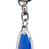 Maxbell Anti Static Key Chain Human Body Car Static Releaser for Daily Use Blue