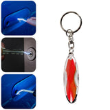 Maxbell Anti Static Key Chain Human Body Car Static Releaser for Daily Use Red