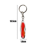 Maxbell Anti Static Key Chain Human Body Car Static Releaser for Daily Use Red