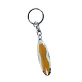 Maxbell Anti Static Key Chain Human Body Car Static Releaser for Daily Use Yellow