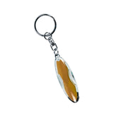 Maxbell Anti Static Key Chain Human Body Car Static Releaser for Daily Use Yellow