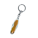 Maxbell Anti Static Key Chain Human Body Car Static Releaser for Daily Use Yellow