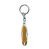 Maxbell Anti Static Key Chain Human Body Car Static Releaser for Daily Use Yellow