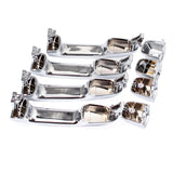 Maxbell 4x Door Handles 69210-02081 with 4x Covers Replacement Left Right Accessory