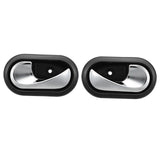 Maxbell 2 Pieces Car Interior Door Handle for Renault Logan Duster 2012-2016