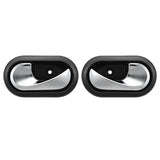 Maxbell 2 Pieces Car Interior Door Handle for Renault Logan Duster 2012-2016