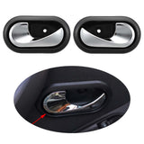 Maxbell 2 Pieces Car Interior Door Handle for Renault Logan Duster 2012-2016