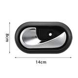 Maxbell 2 Pieces Car Interior Door Handle for Renault Logan Duster 2012-2016