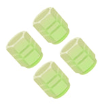 Maxbell 4x Dust Caps Easy to Install Decoration Tire Valve Stem Caps for SUV