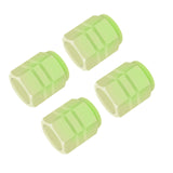 Maxbell 4x Dust Caps Easy to Install Decoration Tire Valve Stem Caps for SUV