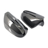 Maxbell Rear View Mirror Cover 2198102576 1718100464 for Mercedes-Benz Replaces Carbon Pattern