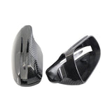 Maxbell Rear View Mirror Cover 2198102576 1718100464 for Mercedes-Benz Replaces Carbon Pattern