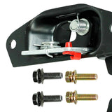Maxbell 1 Pair Tailgate Latch Lever with Striker bolts for Cadillac Escalade EXT