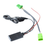 Maxbell Car radio Audio Cable Adapter with Microphone for Land Rover