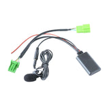 Maxbell Car radio Audio Cable Adapter with Microphone for Land Rover
