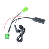 Maxbell Car radio Audio Cable Adapter with Microphone for Land Rover