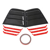 Maxbell Side Window Louvers for Dodge Charger 2011-2021 Durable Replacement