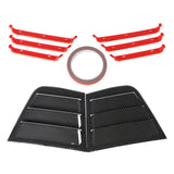 Maxbell Side Window Louvers for Dodge Charger 2011-2021 Durable Replacement