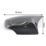 Maxbell Side Mirror Cover Caps Durable for Subaru Forester Impreza 2012-2014