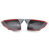 Maxbell 2 Pieces Rear View Mirror Cover Left and Right Side for Subaru 2012-18